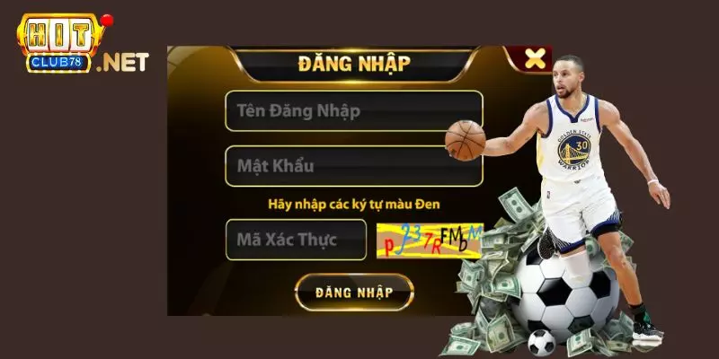 Truy cập trang web nhập tài khoản Hitclub để tham gia cá cược