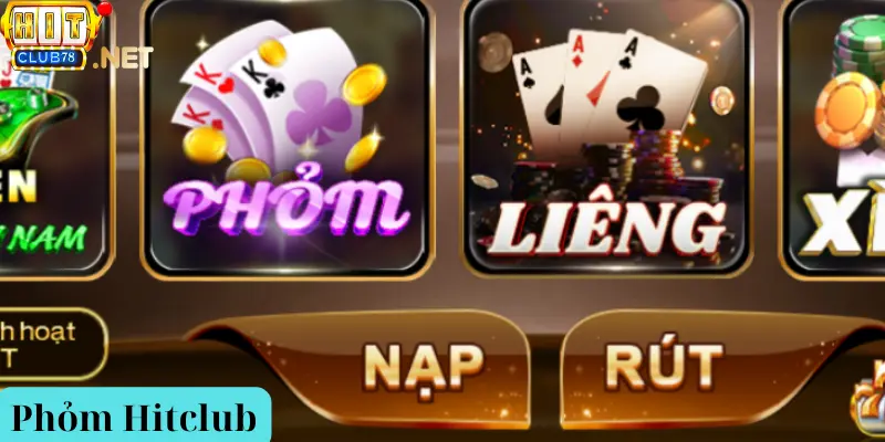 Giới thiệu game bài Phỏm Hitclub